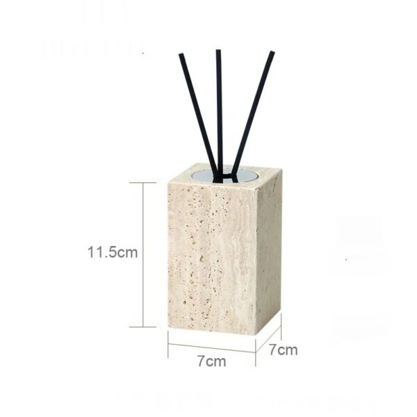 Beige Travertine Natural Stone Reed Diffuser